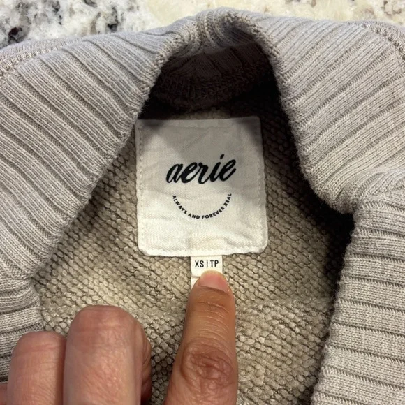 Aerie light brown Crew Neck Sweater - Picture 5 of 9